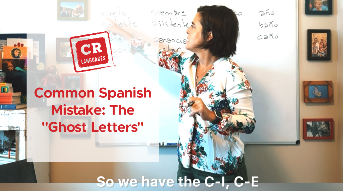 Common Spanish Mistake. The "Ghost Letters"